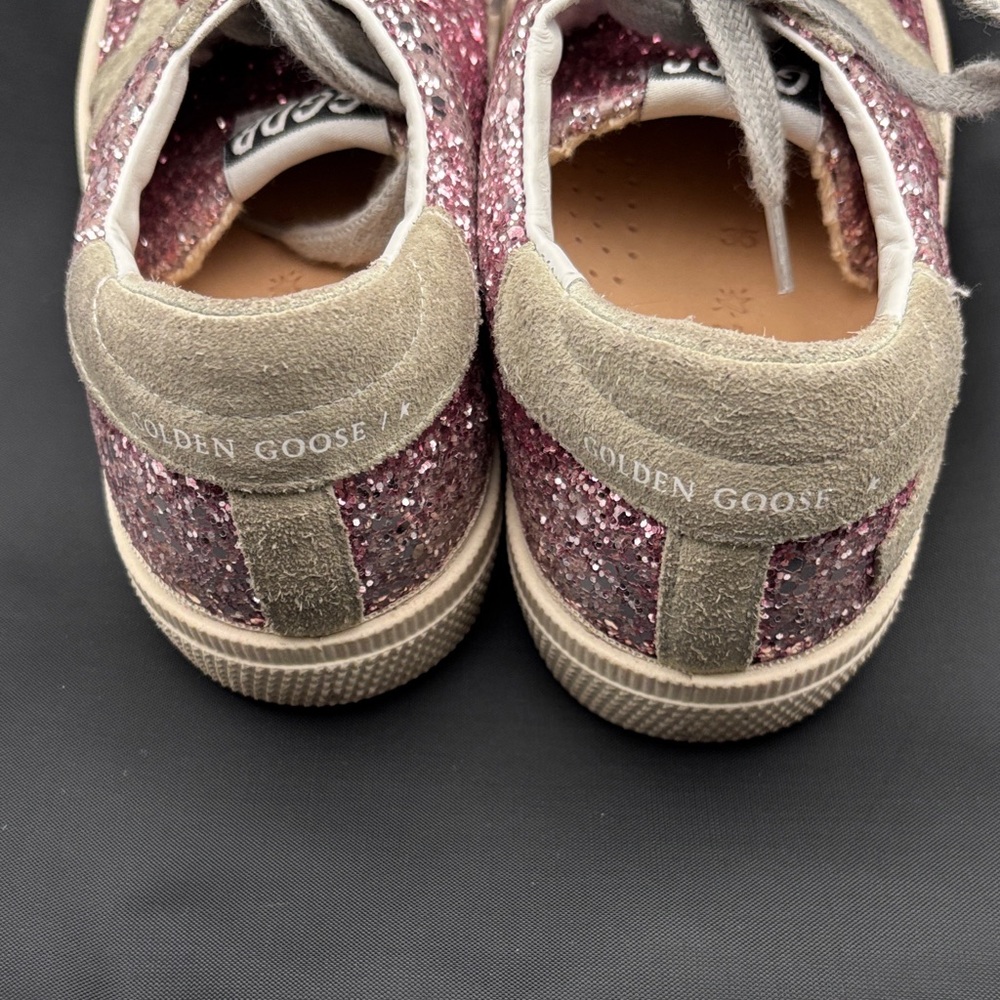 Golden Goose superstar in Glitter Pink Women's Sneakers size 35 - Picture 6 of 11